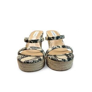 Steve Madden Snakeskin Wedges